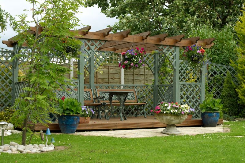 Arched Arbor Installation in Kansas City, KS