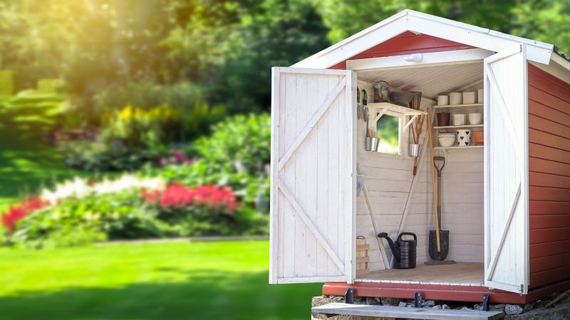 Cedar Shed Installation in Conroe, TX