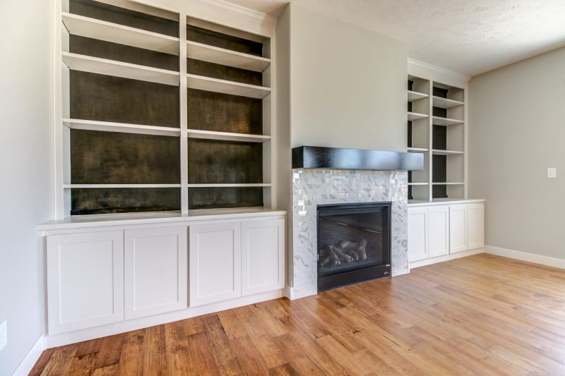 Fireplace Cabinet Installation in Winston Salem, NC