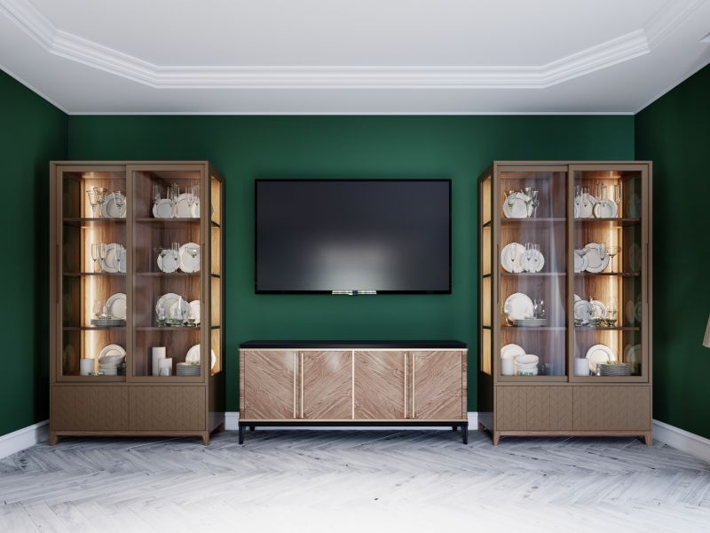 Fireplace Cabinet Installation in Charlotte, NC