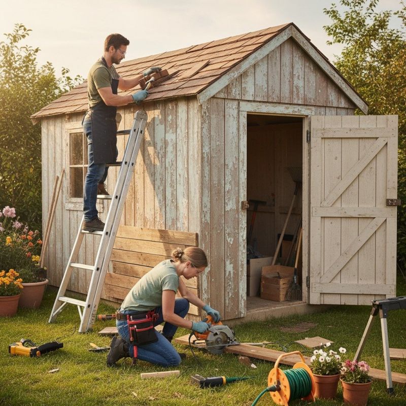 Wooden Carport Repair in Kansas City, KS