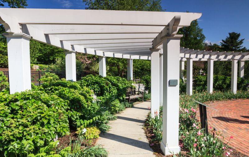 Arched Arbor Installation in Alpharetta, GA